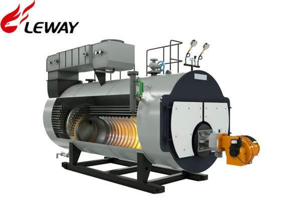 Diesel / Crude Oil Boiler Furnace , Oil Fired Combi Boiler With New Heat Insulating Material