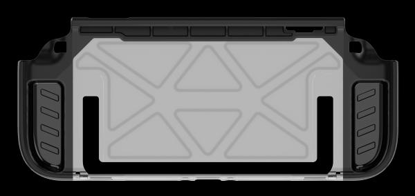 Dockable Two-Tone Anti-Slip Texture TPU PC Protective Case Skin Cover Shell for Nintendo Switch 2