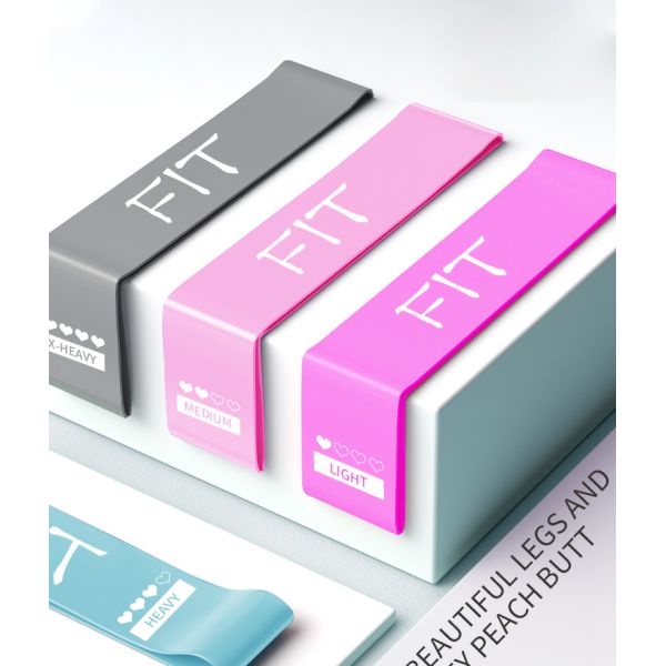 сопротивление TPE 4pcs 50*600MM соединяет диапазоны 100% сопротивления кремнезема для ног