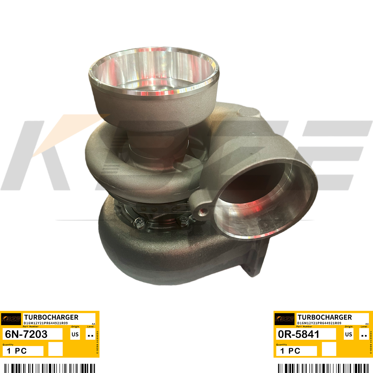 KBZE 6N-7203 0R-5841 CATERPILAR D342 ENGINE TURBOCHARGER ASSY FITS FOR D8K 583K