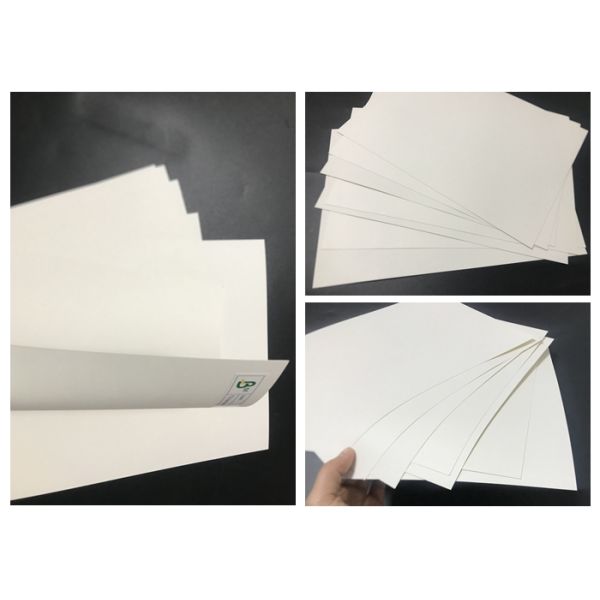 Lunch Box Material 230gsm to 290gsm FDA certified Uncoated White Paper Board Lunch Box Material 230gsm to 290gsm FDA certified Uncoated White Paper Board