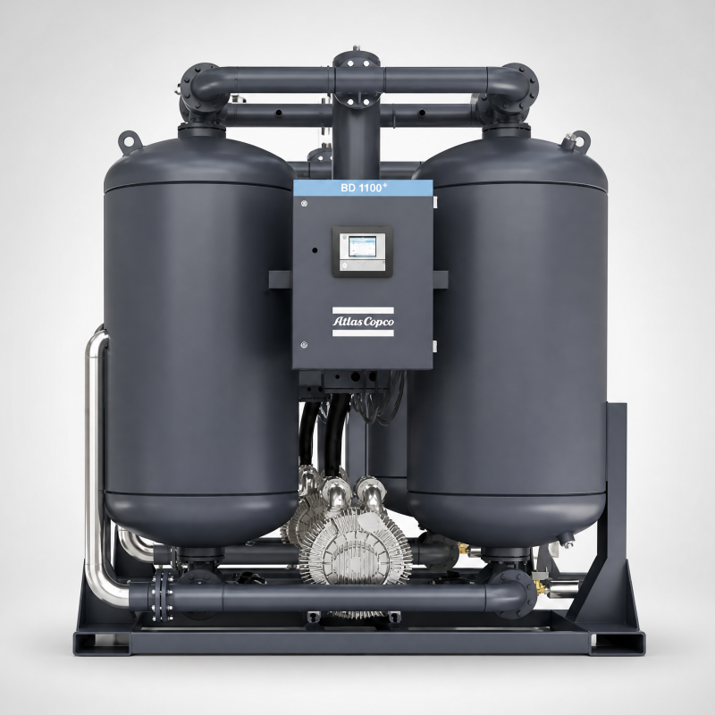 Atlas Copco BD1100+ Desiccant Adsorption Air Dryer