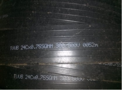 Travel Cable for Elevator, ECHU Elevator Cable, 24Core Traveling Cable, ECHU Flat Cable