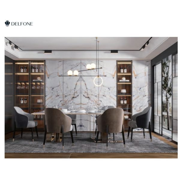 Countertops камня плиты плиток пола гранита голубого цвета мраморные отполированные 1200x2700x6mm