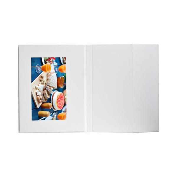 Hard cover HD7inch screen lcd video greeting card ,video gift card ,brochure with video screen ,boot logo