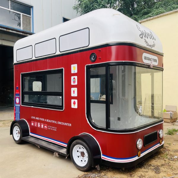 After Service Online support Customized Ice Cream Mobile Beer Tow Bus Truck Trailer Cart