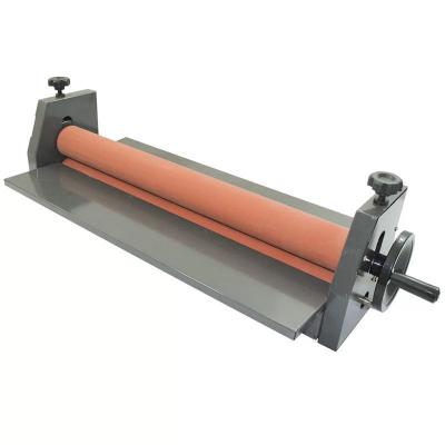 Máquina de laminação manual de rolos de borracha de 29,5 polegadas Max. espessura de laminação 8 mm