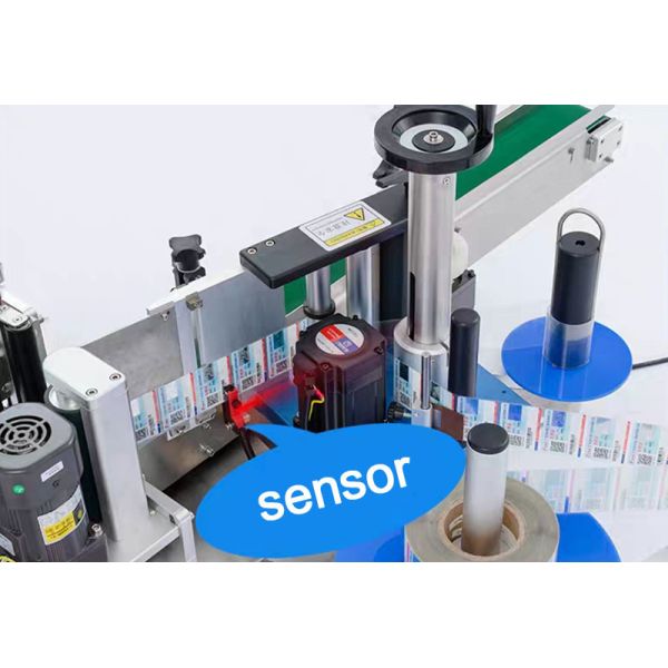 Tabletop Cylindrical Round Bottle Labeling Machine Sticker For Glass Plastic Bottle Can