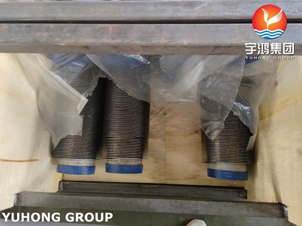 HFW Fin Tube ASTM A312 TP347H Stainless Steel Spiral Fin tube For Economizer