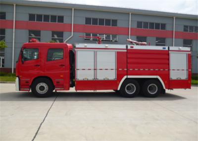 6x2 conduzem 6 assentos espumam a espuma 750L da água 7000L do caminhão da luta contra o incêndio do pó