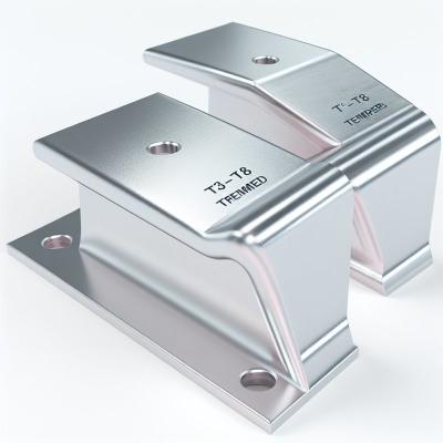 Corrosion Resistant Surface T3-T8 Metal Welding Parts with CNC Stamping