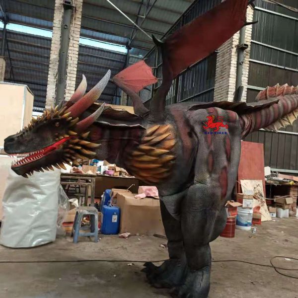 Animatronic Realistic Dragon Costume For Indoor / Outdoor