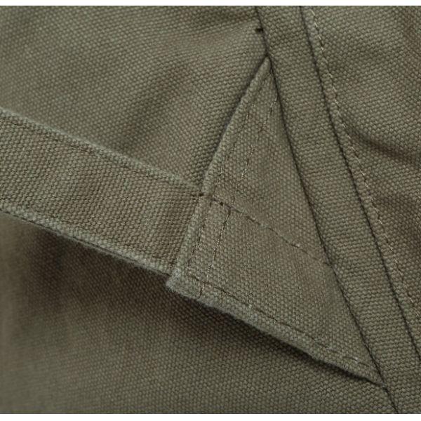 Vintage Canvas Leather Backpack School Bag Satchel For Outdoor Hiking / Climbing