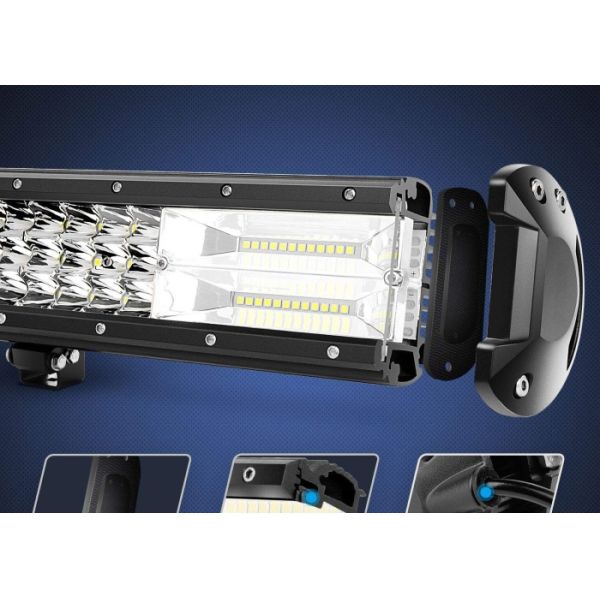 288W 20 Inch Automotive LED Light Bar / LED Auxiliary Lights For Trucks