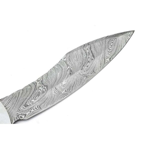Damascus Micarta Custom Hunting Knife Handmade Stainless Steel Machete 14in