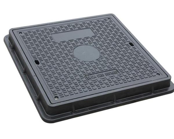 Anti Slip Square Heavy Duty Manhole Cover And Frame / Waterproof Manhole Cover
