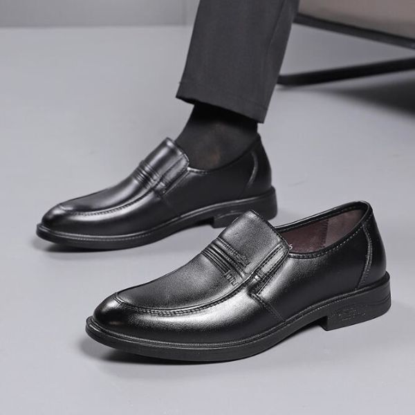 Men Leather Shoes Business Noble And Elegant Leather Shoes Men Shoes