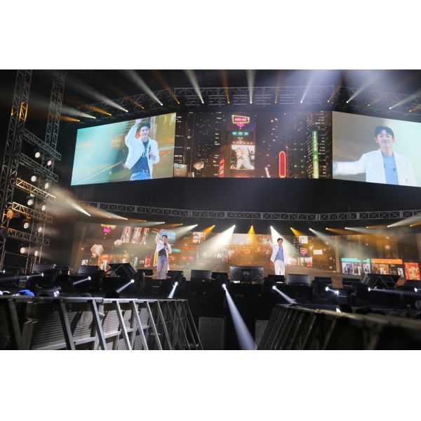 P2.9  Indoor 500*500mm Rental Clear Led Module High Brightness For Concert Stage