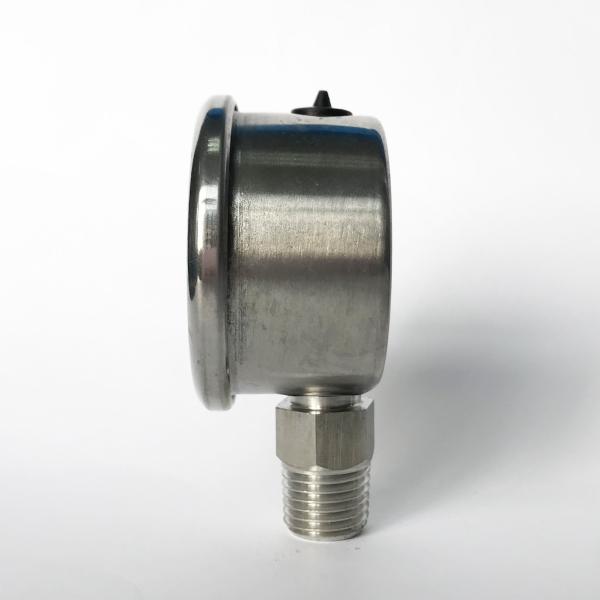 KL1.6 Liquid Filled Oil Pressure Gauge 40mm 5 Bar Dry Pressure Gauge