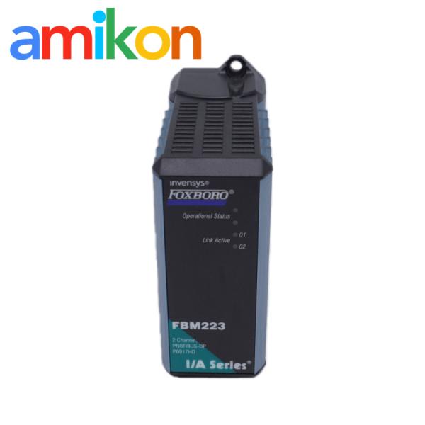 Foxboro FBM223 P0917HD Communication Interface Module with 24 V dc Input Voltage