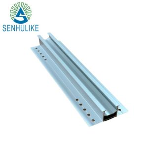 Short Solar PV Mounting Rail Solar Kits Aluminium Metal Structure Pitched