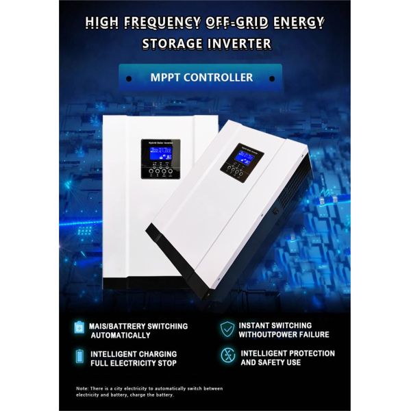 Invertidor de energía de alta frecuencia de energía solar fuera de la red Invertidor de almacenamiento de energía 3.5kw-5.5kw