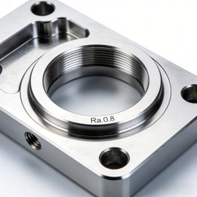 Stainless Steel CNC Milling Parts Ra0.8 Roughness For Electronic Device