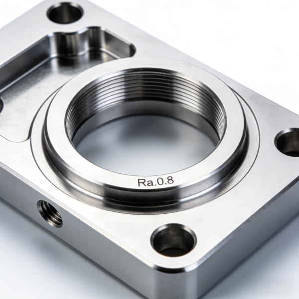 Stainless Steel CNC Milling Parts Ra0.8 Roughness For Electronic Device