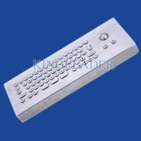 Teclado industrial do Desktop da pegada IP65 pequena com o mini Trackball do diâmetro de 25mm