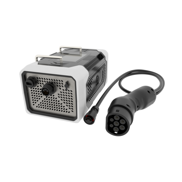 3.5kW 5kW NACS Tesla V2L V2H Discharger Portable Vehicle-to-Load Power Box DC to AC EV Power Output Adapter