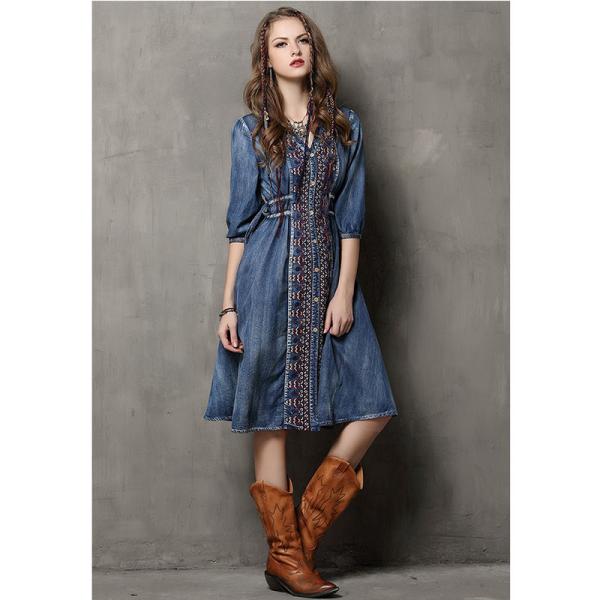 Customized 54.5 inch Jacquard Denim Fabric  Women'S Jeans Denim Twill Fabric