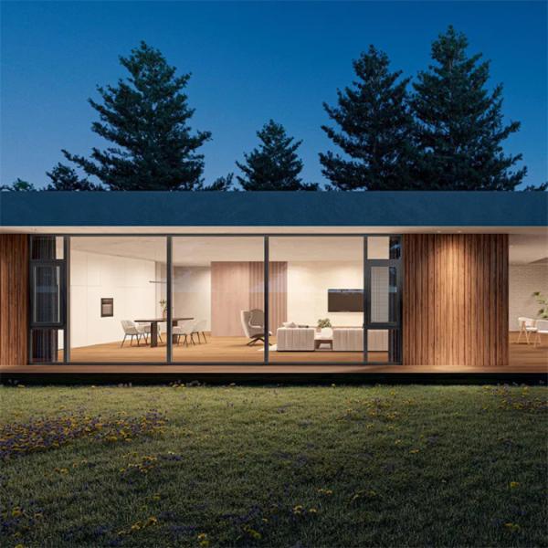 Modern Design Superior Aluminum Casement Glass Windows With SKATE Original Hardware