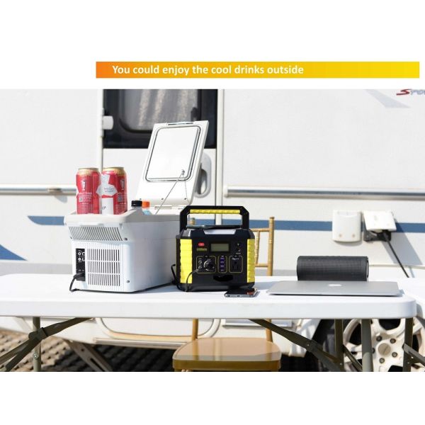 банк чрезвычайных полномочий портативной солнечной станции 330W на открытом воздухе солнечный