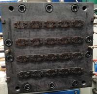 Muela de extrusión de acero de poliamida herramienta de extrusora de nylon PA66GF25 extrusora de molde de formación de perfiles