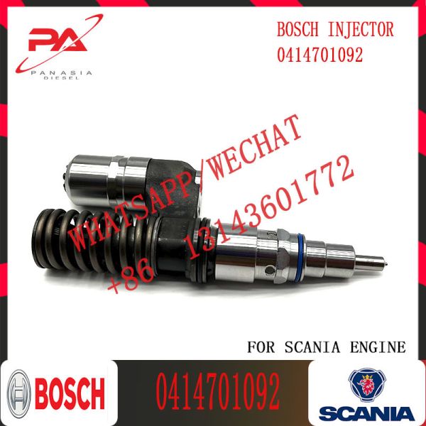 Первоначальное собрание 1734493 инжектора топлива инжектора топлива 0414701092 двигателя дизеля для SCANIA DC13076A