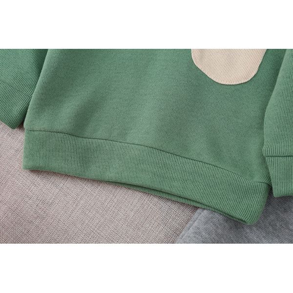 Children'S Outfit Sets Children Long-Sleeved Sets Polo Collar Top Sets