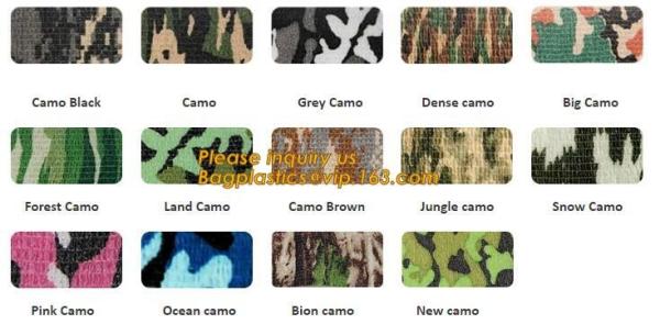Non Woven Medical Sport Bandage For Pressure Ulcers For Thumb Printed Cohesive Bandage,Medical Printed Self Adhesive Ela