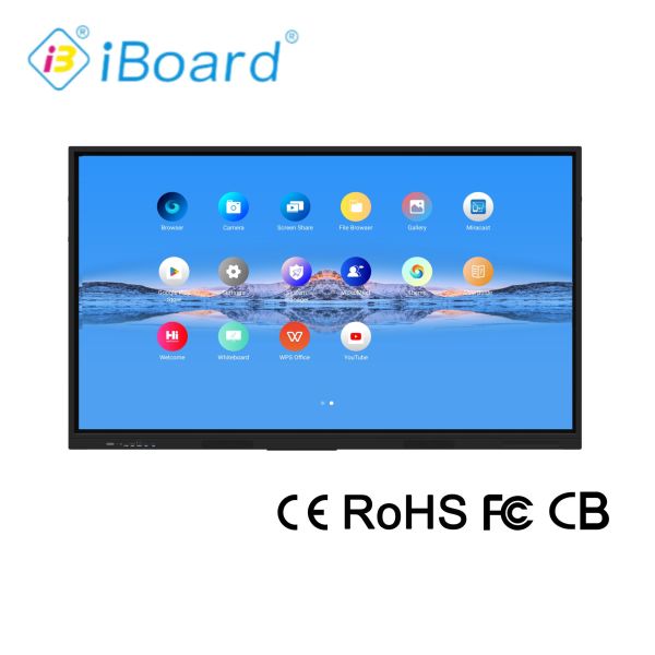 65 inch Interactive Touch Screen Basic Android System Writing Software with AI Function Cheaper Costs Powerful Function