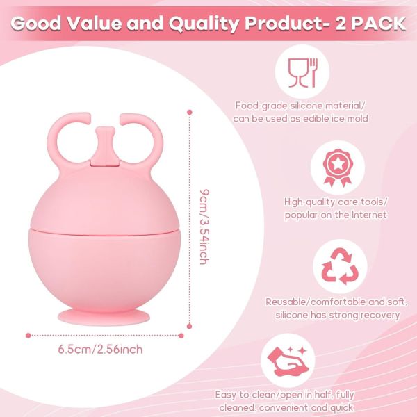 Silicone Ice Roller For Face Cold Therapy Facial Massager For Puffiness Acne Redness BPA-Free OEM Skincare Tool Mint Green