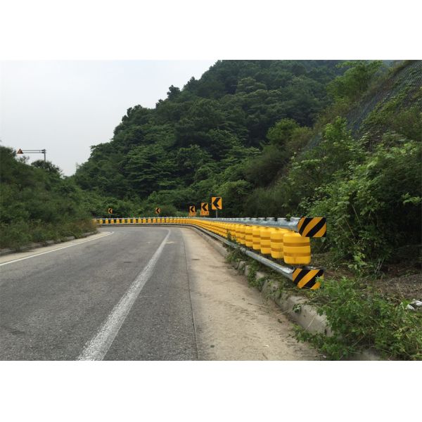 Безопасность дорожного движения ЭВА ведра вращающаяся бочка Rolling Guardrail Barrier Стандарт ISO CE