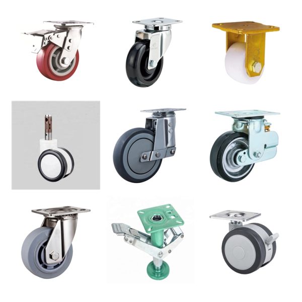 Industrial PU 304 Stainless Steel Caster Wheels – 50 mm (2
