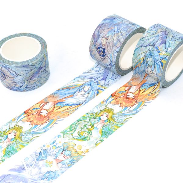 Изготовленная на заказ напечатанная лента для маскировки бумаги Kawaii японская декоративная Washi