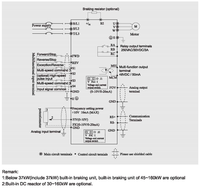 90кВ 110кВ 380в 440в Переменная частота переменного тока Инвертор