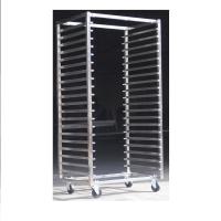 Acier inoxydable en aluminium en acier 20 couches plateau de boulangerie plateau plateau de chariot 40x60