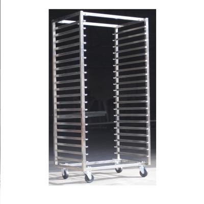 Stainless Steel Aluminum Steel 20 Layers Rack Bakery Tray Rack Trolley 40x60