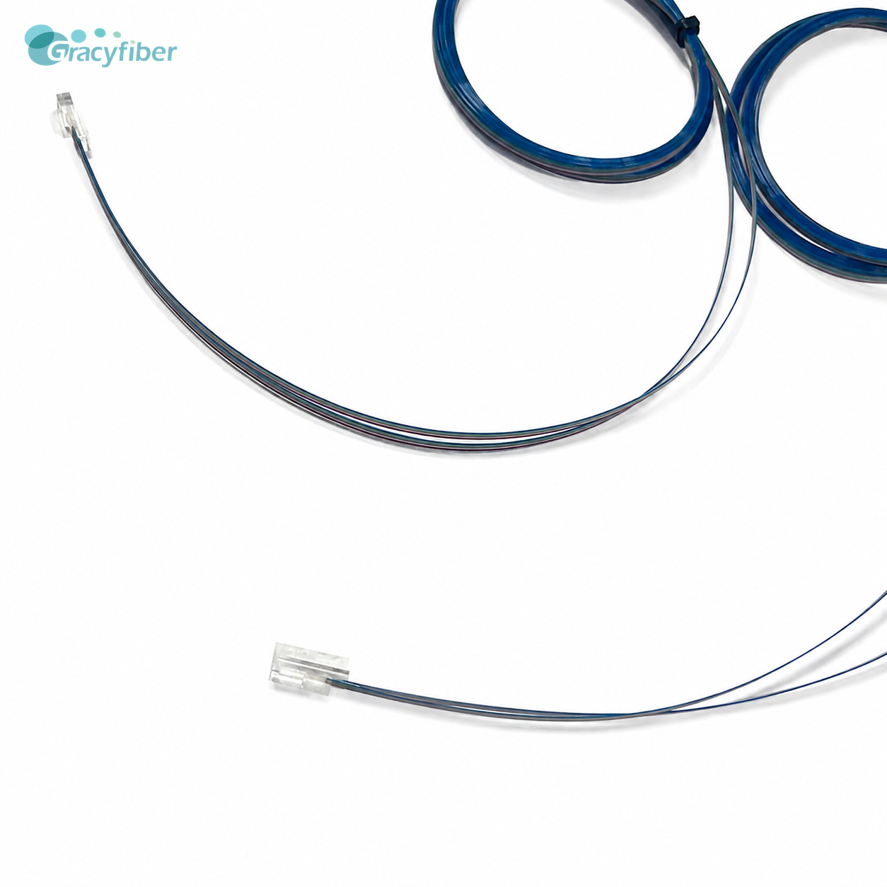 Ultra Low Profile Lidless Optical Fiber Array Solutions 1 Channel To 32 Channels