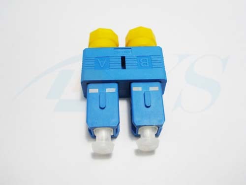 FC - SC Fiber Optic Adapter , Fiber Optic Audio Adapter ZR02