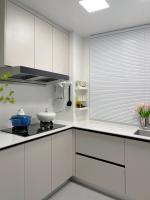 Armoire de cuisine en bois moderne pour les maisons contemporaines Hôtel
