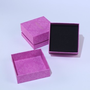 Coffret en carton de luxe Collier et bague bijoux avec sac à main cadeau