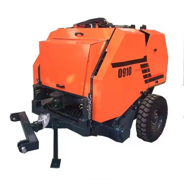 YK0910 Straw Baling Machine Tractor Mini round  Hay Baler Machine Grass Round Baler